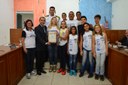 Atletas do Thriatlon são homenageados na Câmara de Iguaba Grande