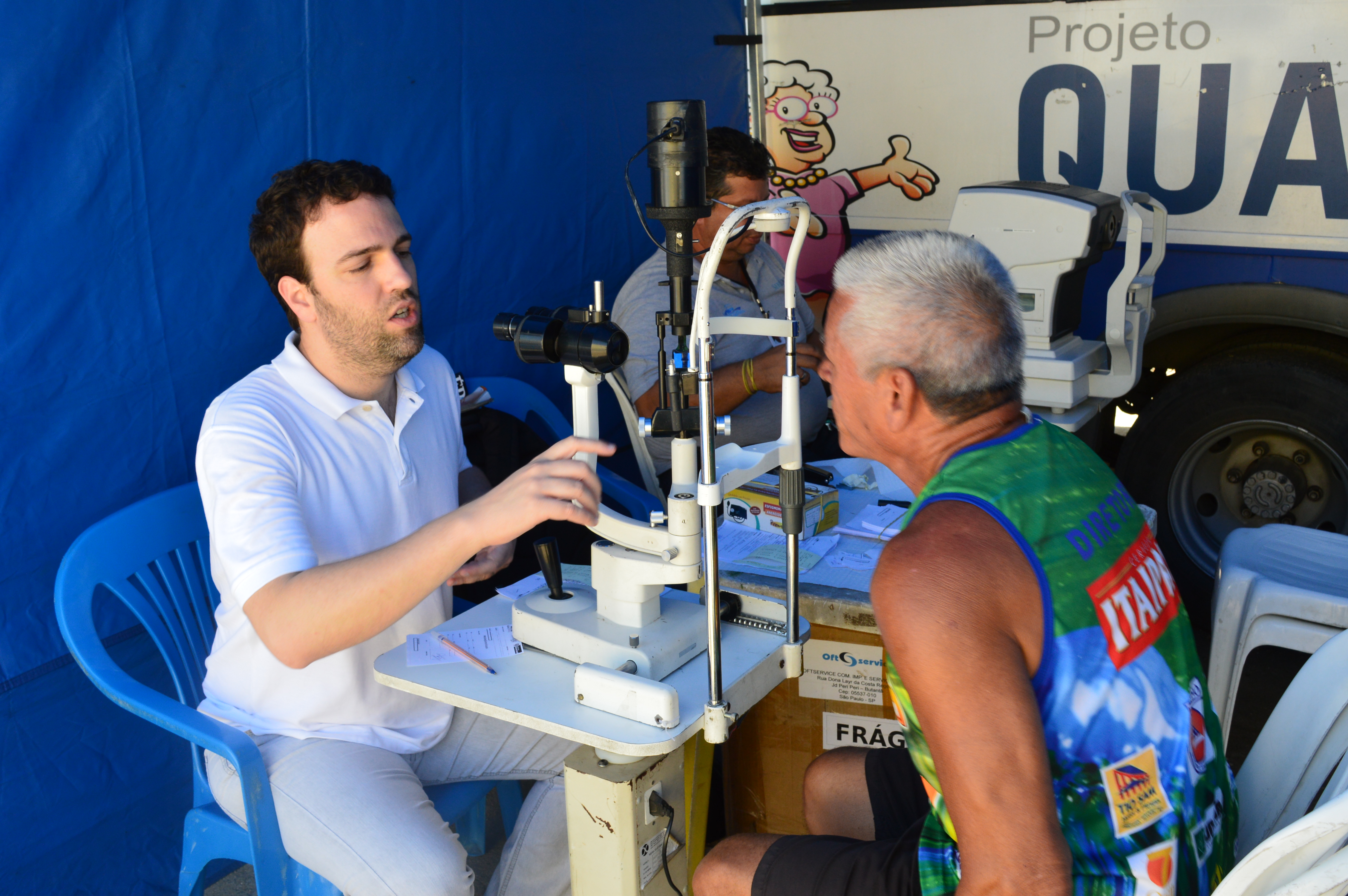 Qualimóvel atendeu mais de 100 idosos nesta quarta, 18
