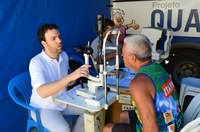 Qualimóvel atendeu mais de 100 idosos nesta quarta, 18