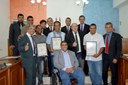 Servidores da Câmara Municipal de Iguaba Grande são homenageados com Moções de Aplausos